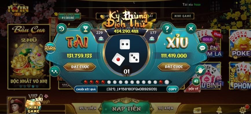 Đánh giá app tài xỉu uy tín của nhà cái iWin